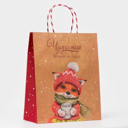 Gift package "Wonderful New Year" 26 x 32 x 12 cm