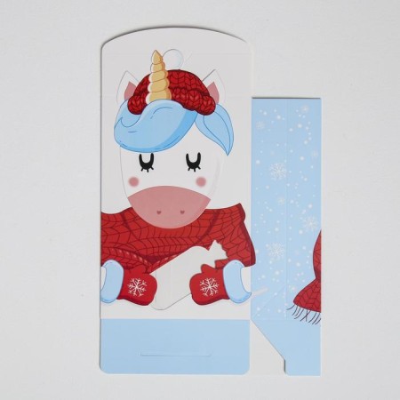 Folding box "Delicious gift", 15 x 7 x 22 cm, new year-4
