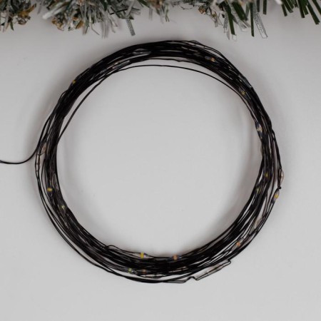 Garland "thread" 5 m dew, ip20, black thread, 50 LED, glow of multi, 2 modes, AAH3-1