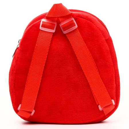 Blue backpack, with a zipper, with a pocket, 19 x 22 cm "Bear", a bear cub Winnie and his friends-1