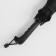 Umbrella - semi -automatic cane "plain", 16 knitting needles, r = 59 cm, black color