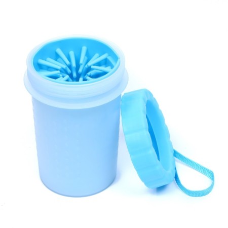 Lapomoka for medium dogs with silicone villi of 10 x 10 x 15 cm, blue-3