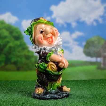 Garden Figure "Gnome-Lesovik" 19x20x38cm