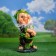 Garden Figure "Gnome-Lesovik" 19x20x38cm