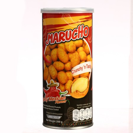 Fried peanuts "MARUCHO" in the glaze sharp, Mexican 200 g