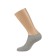 Women's socks shortened Mini Fresh, size 35-38, color Grigio Melange
