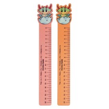 Green Dragon ruler Mix 28x5.5 cm