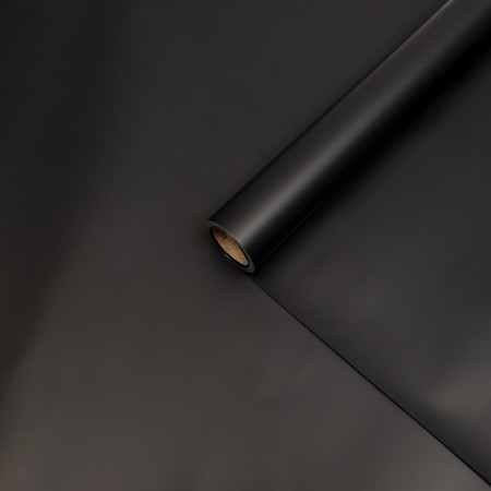 Matte film, basic colors, black, 57cm*10m-1