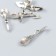 Souvenir wallet metal "A spoon-hareman. Mouse" 3.2x0.8 cm