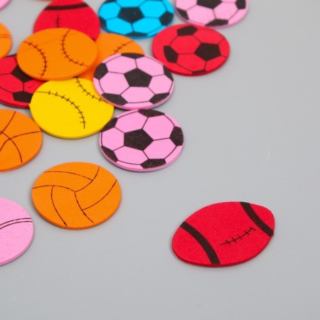 Decor for creativity EVA "balls" set 12 g 13x15 cm-1