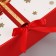Gift Gift "Red Banting, embossing", 31 x 24.5 x 8 cm, New Year