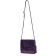 Cross-Bodi bag, lightning department, purple color 23.5x7x23cm