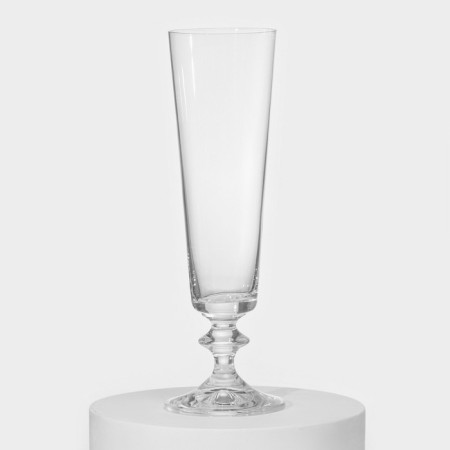 A set of glass glasses for champagne Bella, 205 ml, 2 pcs-1