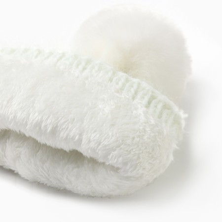 Women's hat minku, milk color, rr 56-58-4