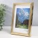Photo frame Plastic "Rainbow" 10x15 cm, gold