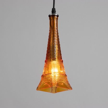 Suspendor “Eiffel” lamp E14 40W Orange 8x8x27-127cm-2