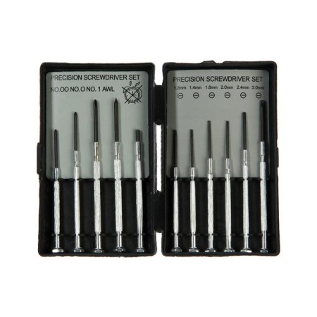 Set of screwdrivers for accurate work scrap, 11 pcs.-1