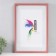 Wooden photo frame 30x45 cm, 8018-11 office