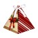 New Year. Bonbonniere, New Year's gift packaging "Gift", 7 × 7 × 7.5 cm.