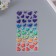 Stickers for creativity plastic "Gradient. Heart" 22x9.5 cm