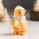 Souvenir Ceramics "Bear with a star, in the cap and scarf" 3x3x6.2 cm