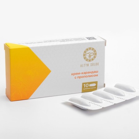 Cream-pencil with propolis, 10 pcs.