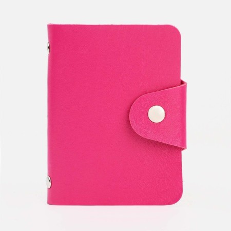 Busmaker on the button, 12 cards, the color of fuchsia