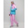Ski suit, size 42, purple color