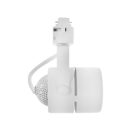 Luazon Lighting track lamp under the GU10 lamp, round, white case-3