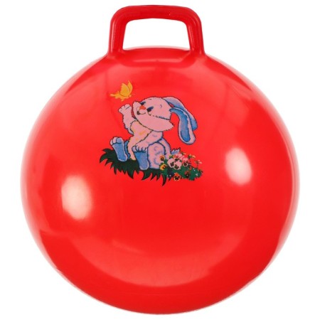 Ballion-jump with a handle Zabiaka, D = 45 cm, 350 g, Mix color-7