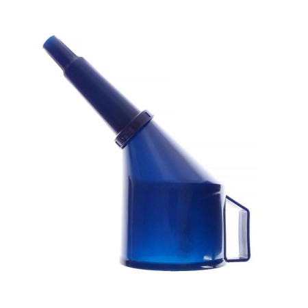 Funnel for fuel and lubricants top car, with filter, collapsible, d 11.5 cm, h nose 13.2 cm mix