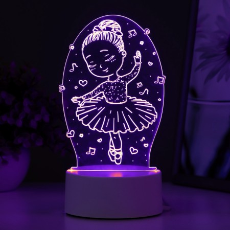 Light "Ballerina" Led RGB from the network 11.4x9.5x17.4 cm Risalux-5