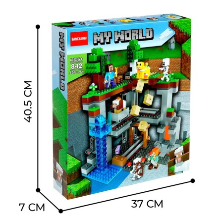 Designer My World "Underground Fortress", 557 parts-4