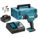 Building battery -free Makita DHG181RT1J, 18 V, 5 Ah, 550 ° C, 6 modes, case