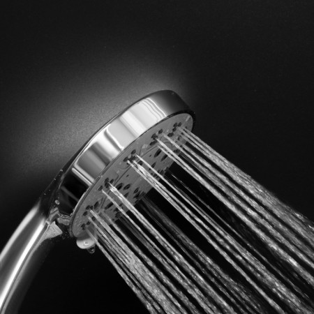 Shower Lake Zein, 5 modes, plastic, chrome-8