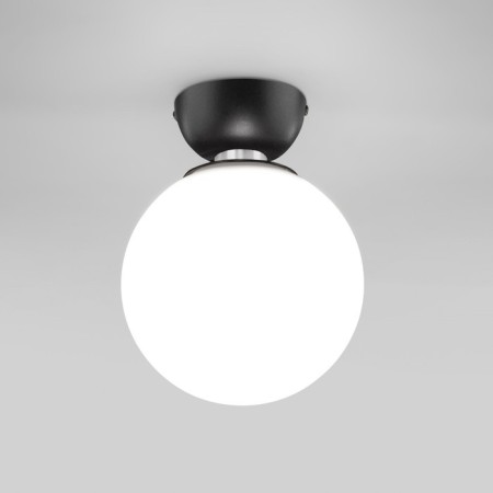 Ceiling Lamp EUROSVET Bubble 30197/1, E14, 1x40W, 180x180x240 mm, black color black