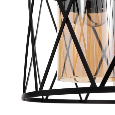 Chandelier 2621/3 E27 40W Black 40x40x22-122 cm Bayerlux-3
