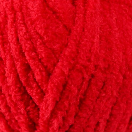 Yarn "Softy Plus" 100% micropoliester 120m/100g (56 red)-2