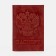Cover for passport, red color