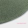 Serving napkin on the table “Loft”, d = 38 cm, green color