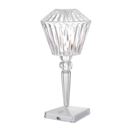 Table lamp with Somani PDU LED 16 colors USB 11x11x25 cm Risalux-14