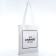 Bag Schoper "Change the World" 35x0.5x40 cm, Department without lightning, without lining, white