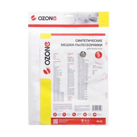 M-64 Ozone Surebroke Symbol for a vacuum cleaner, 5 pcs + microfilter