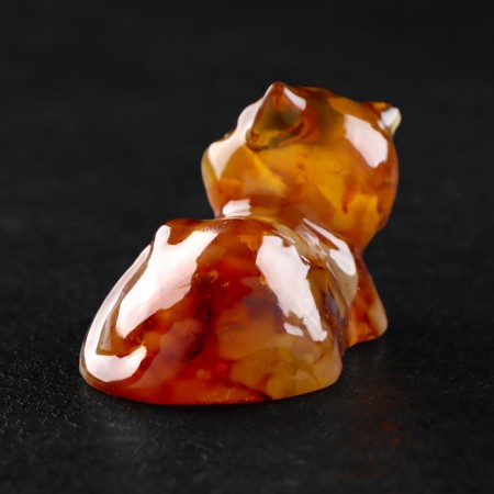 Souvenir "cat lies", amber-2