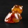 Souvenir "cat lies", amber