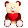 Soft toy "Bear with Heart", mix