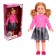 Milana fashionable 2 doll with sound effects, 70 cm