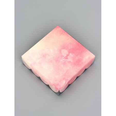 Cookie box, confectionery packaging, "for you", 12 x 12 x 3 cm-2