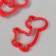 Cutters for polymer clay "giraffes" set 2 pcs 7.5x4.9 cm 9.5x6.3 cm