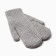 Women's mittens for lawsuit Minaku Rubber 22 cm gray